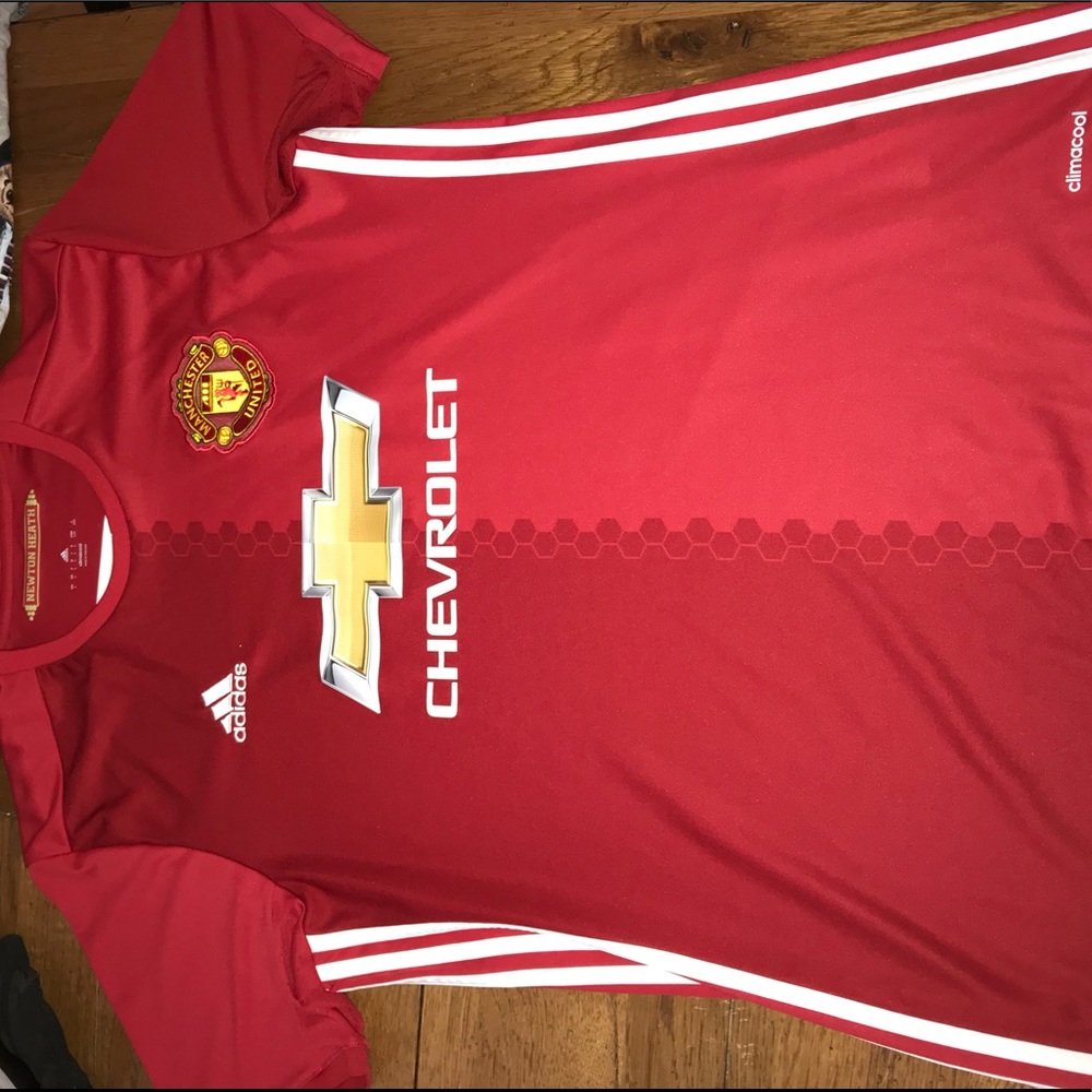 Manchester United Adidas Soccer Jersey